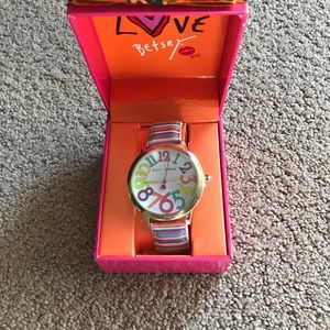 New Betsey Johnson watch